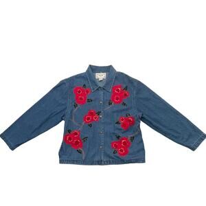 Vintage Tantrums Embellished Jacket Size Large